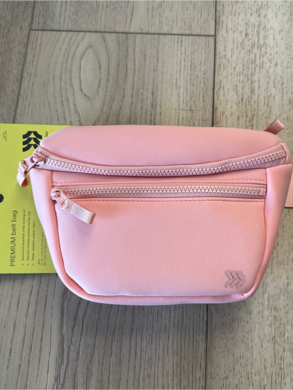 All In Motion Pink Premium Belt Bag Water-Resistant Fanny Pack - NEW!